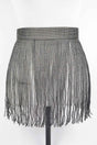 Rhinestone Fringe Belt