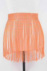 Rhinestone Fringe Belt