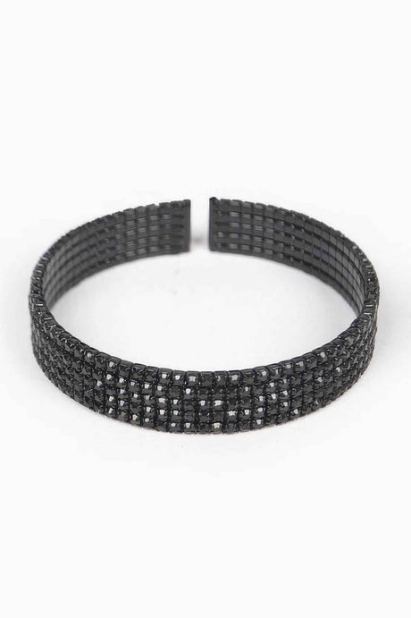 Wrap Rhinestone Bangle
