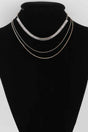 Multi Crystal Bead Necklace