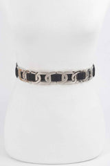 Multi Metal Stretch Belt