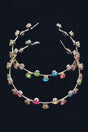 Rhinestone Hoop Earring