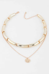 Double Layered Chain Necklace