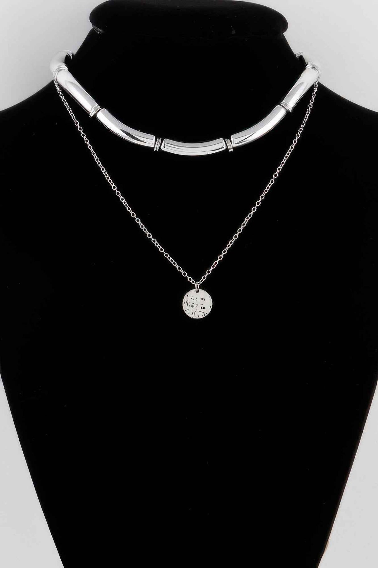 Double Layered Chain Necklace
