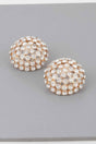 Rhinestone Stud Earrings
