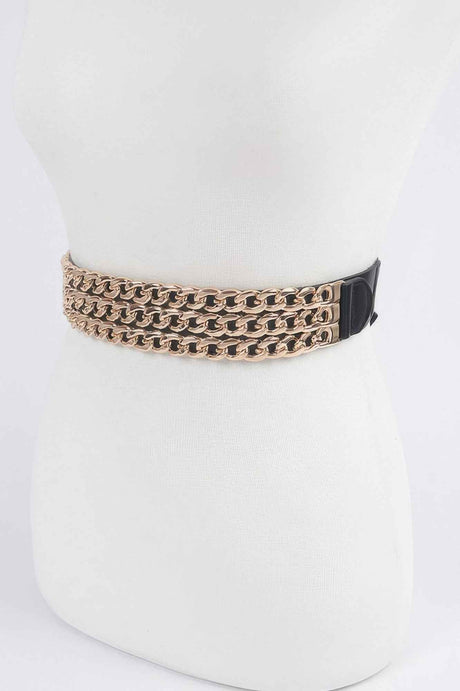 Multi Layered Chain Elastic Belt