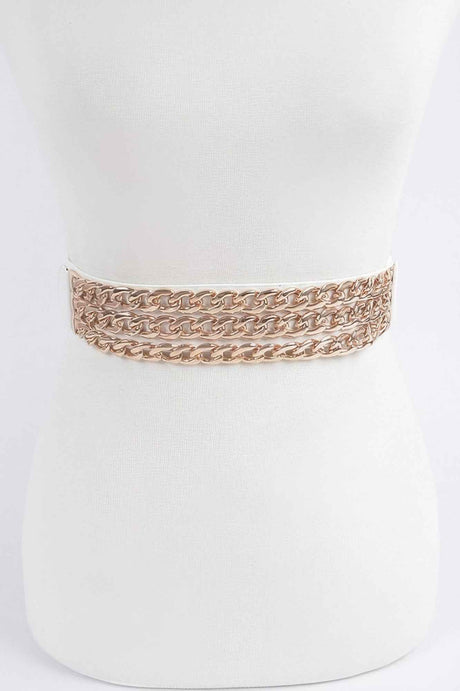 Multi Layered Chain Elastic Belt