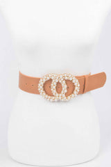 Pearl Double O Ring Belt