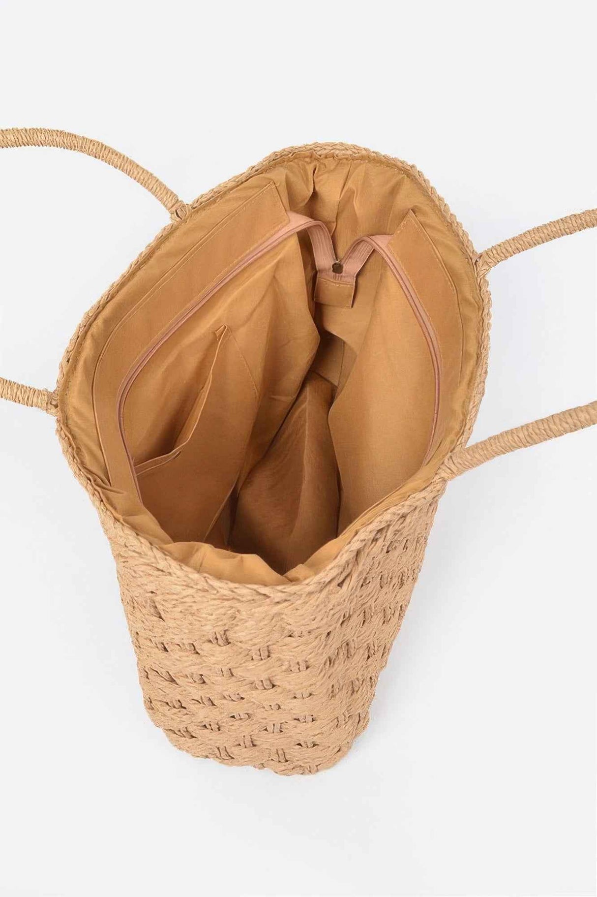 Straw Medium Tote Bag
