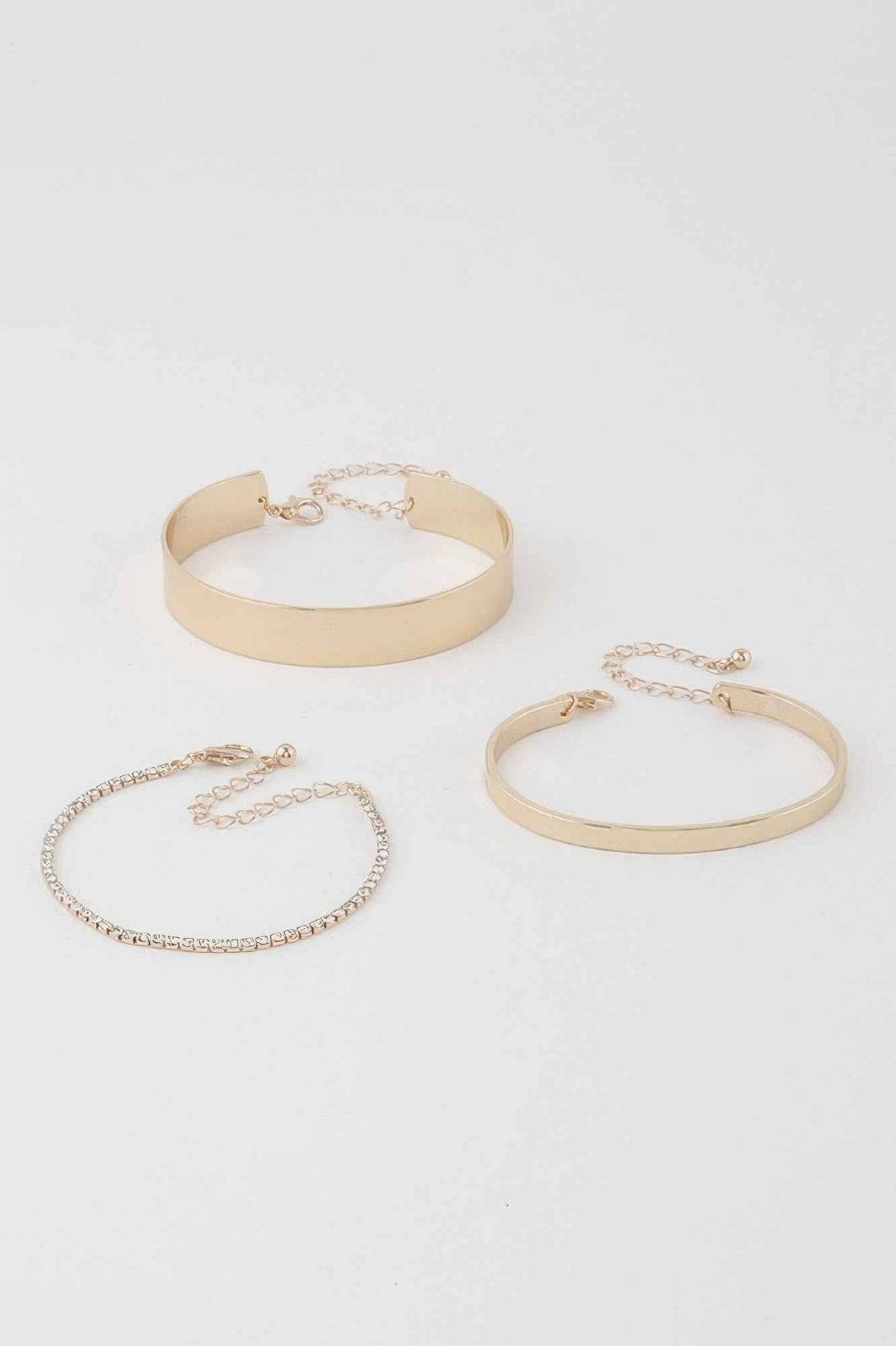 Triple Jewel Band Bracelet