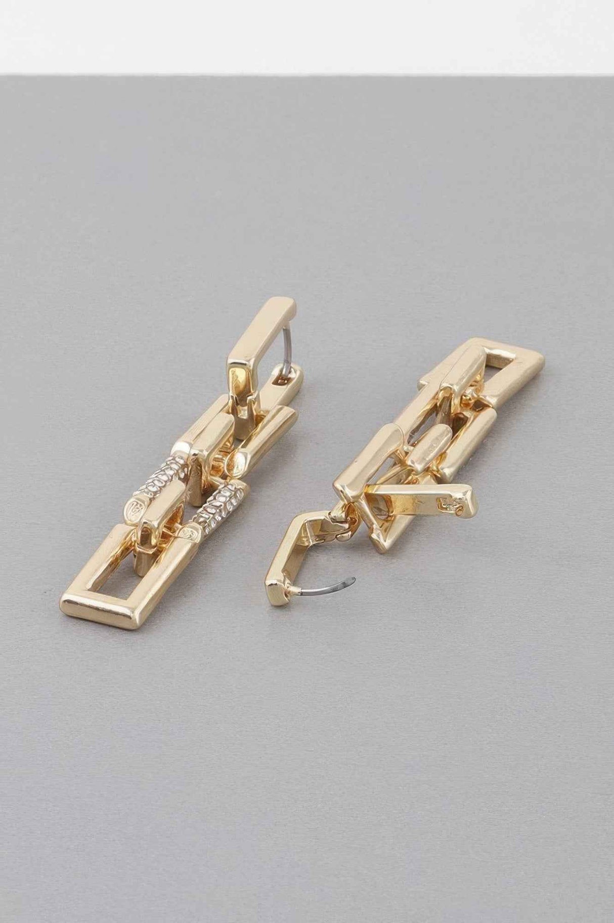 Link Chain Drop Earrings