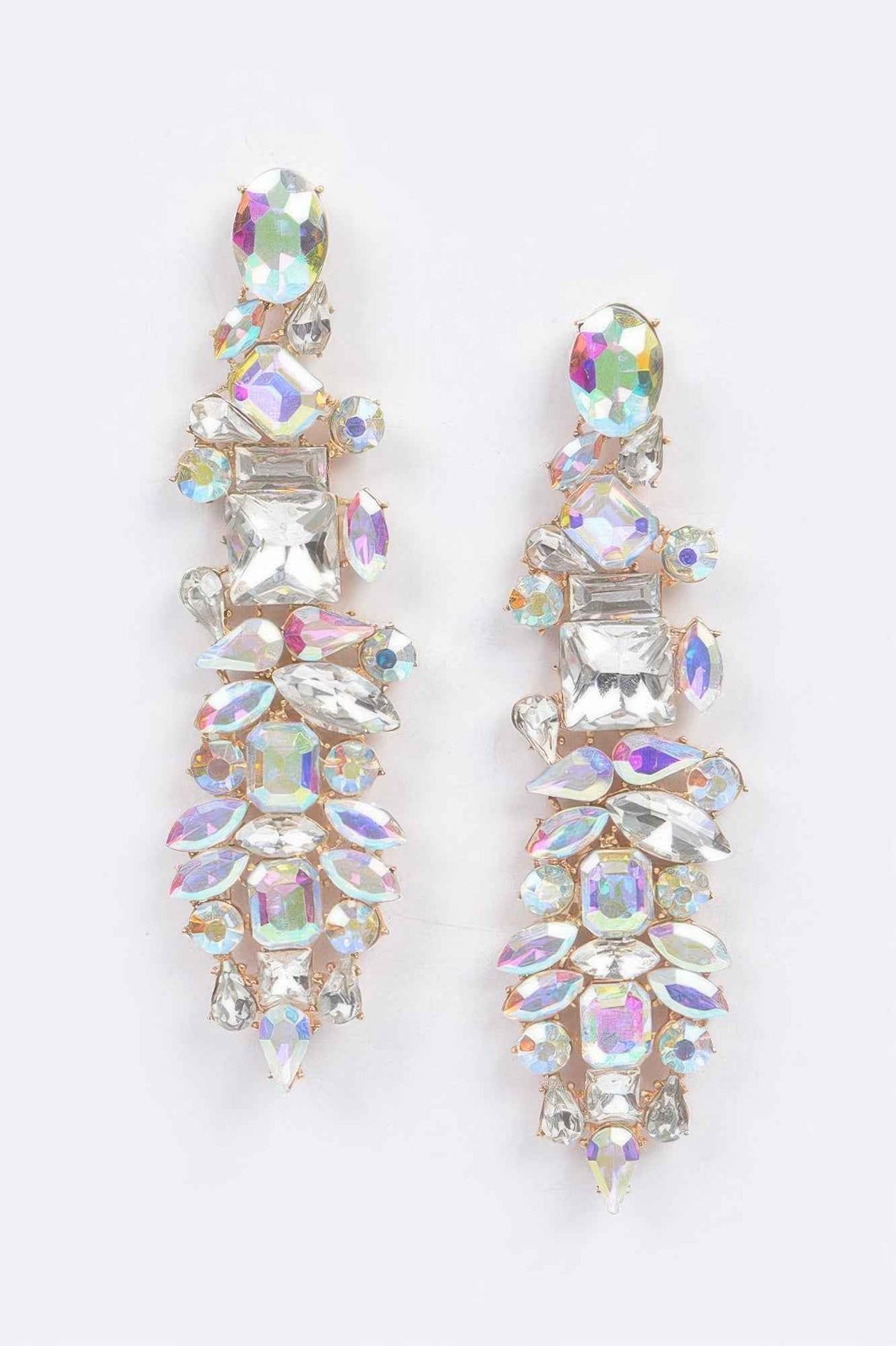 Multi Rhinestone Earring