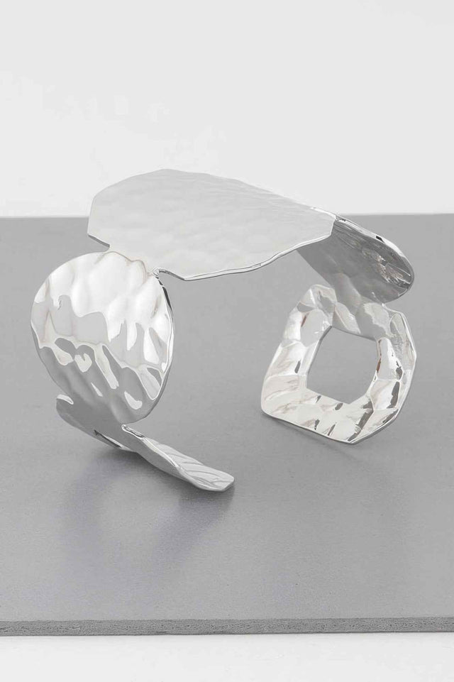 Engraved Wide Cuff Bracelet