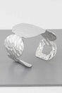 Engraved Wide Cuff Bracelet