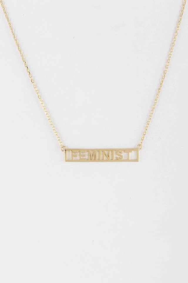 Feminist Necklace