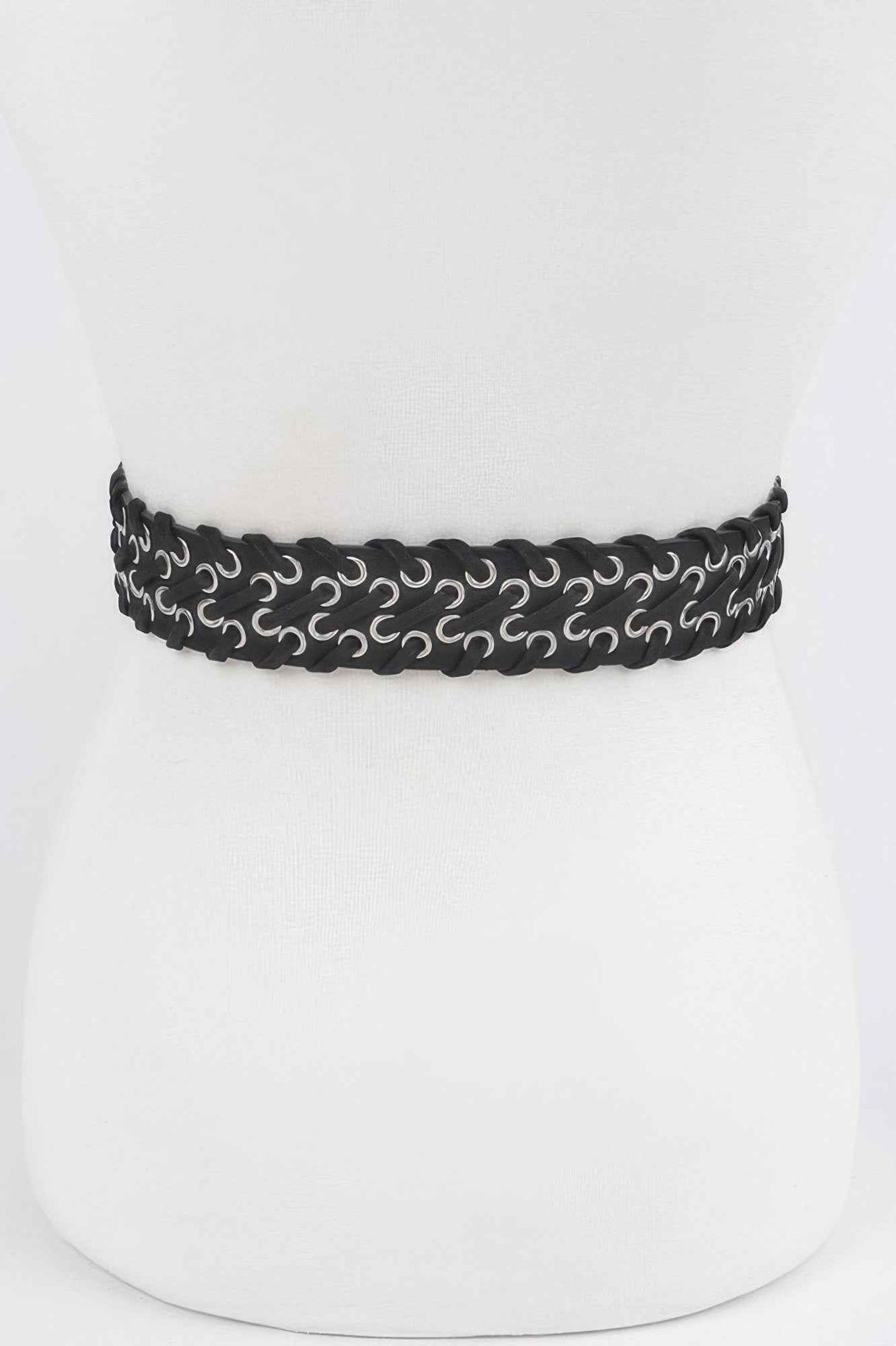 Multi Metal Eyelet Belt