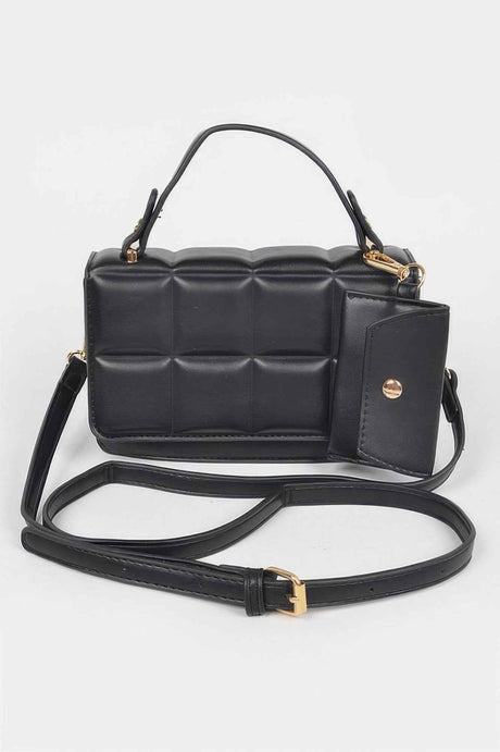 Quilted Top Handle Bag