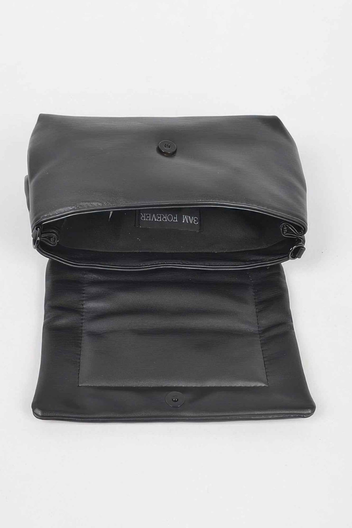 Faux Leather Shoulder Bag