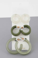 Multi Hoop Earrings Set