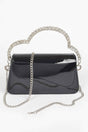 Glitter Rhinestone Handle Bag