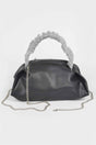 Faux Leather Shoulder Bag