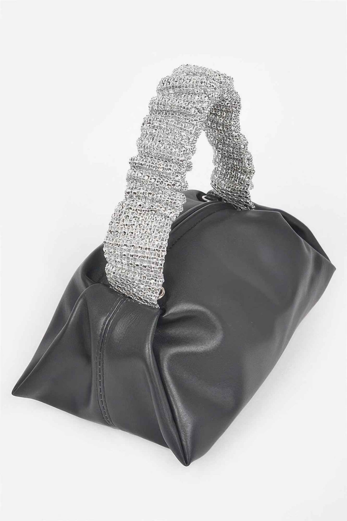 Faux Leather Shoulder Bag