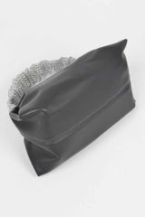 Faux Leather Shoulder Bag