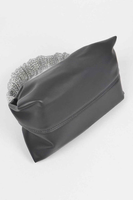 Faux Leather Shoulder Bag