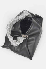 Faux Leather Shoulder Bag