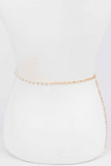Pearl Layered Chain Belt