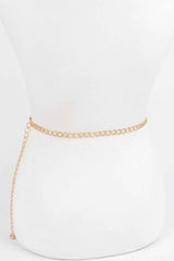 Multi Rhinestone Waist Belt