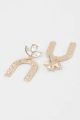 Hammered Arch Earrings