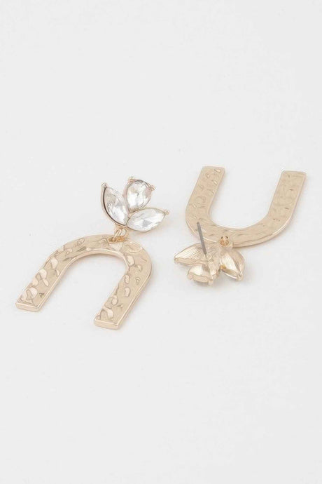 Hammered Arch Earrings