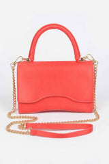 Shiny Chain Crossbody Bag