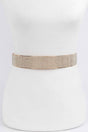 Rhinestone Metal Waist Belt