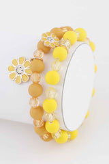 Smiley Flower Bracelet