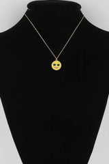 Sunglasses Face Emoji Necklace