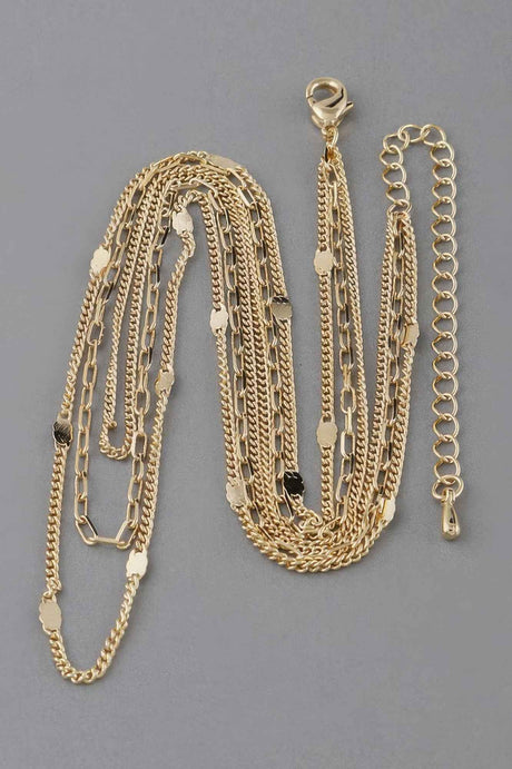 Triple Chain Necklace