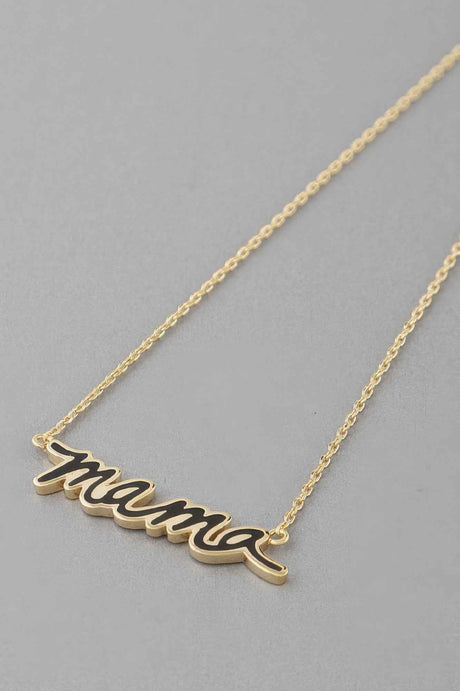 Mama Lined Necklace