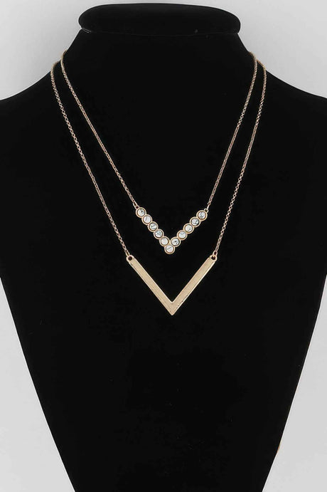 Stone V Necklace