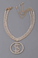 Big Money Choker Necklace