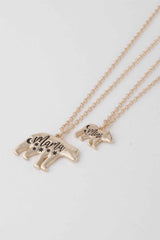 Mini N Mama Bear Necklace