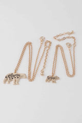 Mini N Mama Bear Necklace