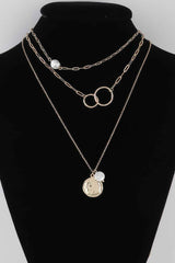 Multi Oo Pendant Necklace