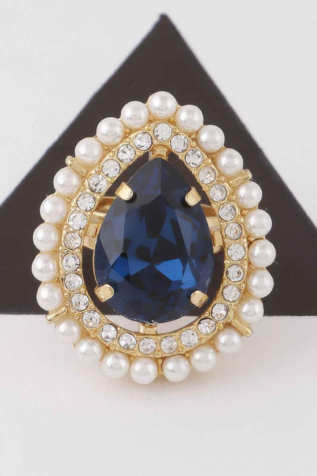 Jeweled Rhinestone Ring