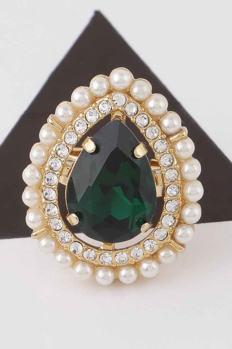 Jeweled Rhinestone Ring