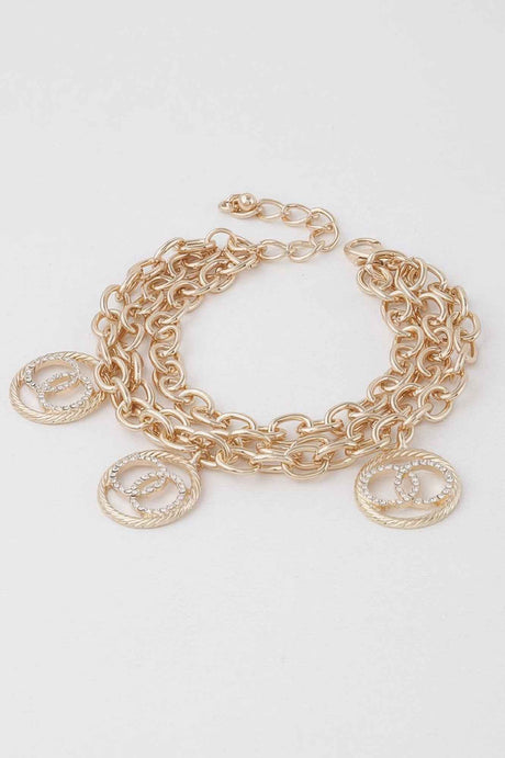Multi Oo Charm Bracelet