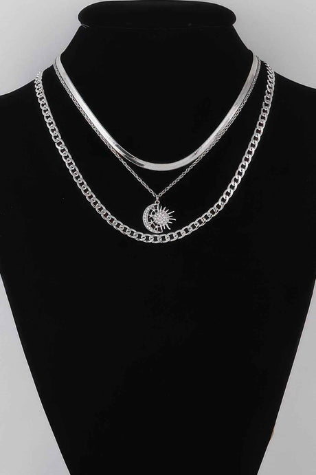 Sun N Moon Chain Necklace