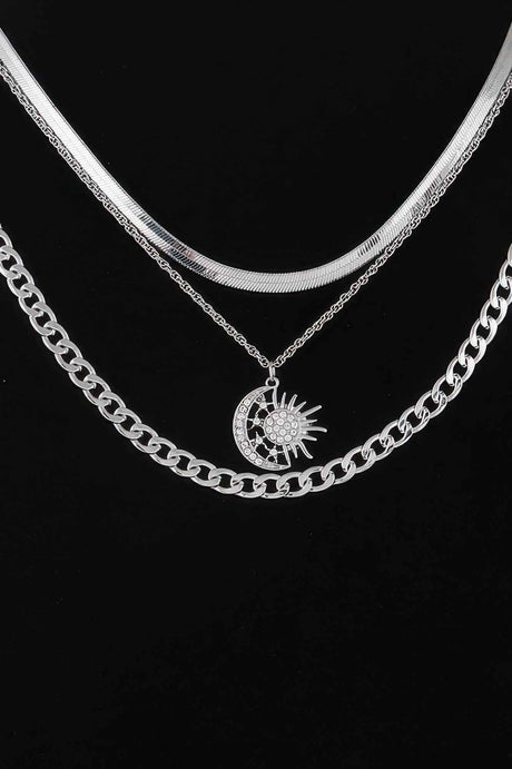 Sun N Moon Chain Necklace