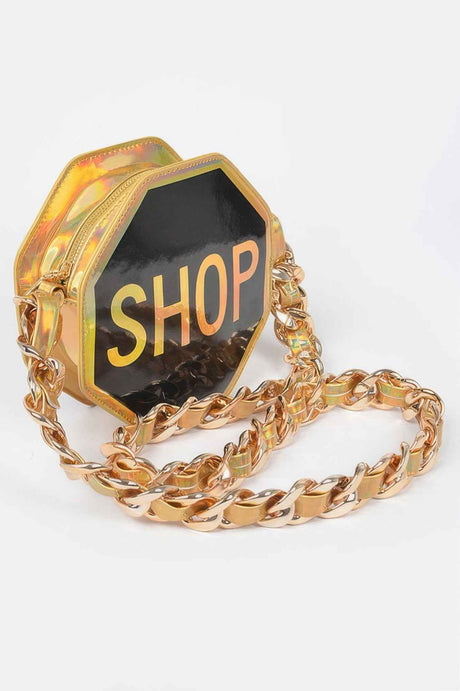Shop Mirror Novelty Chain Belt